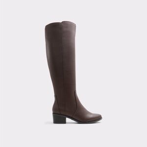 Brown  Knee- high Boots Aldo